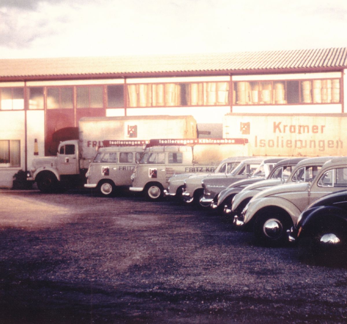 3 1950er Fuhrpark Verkleinert