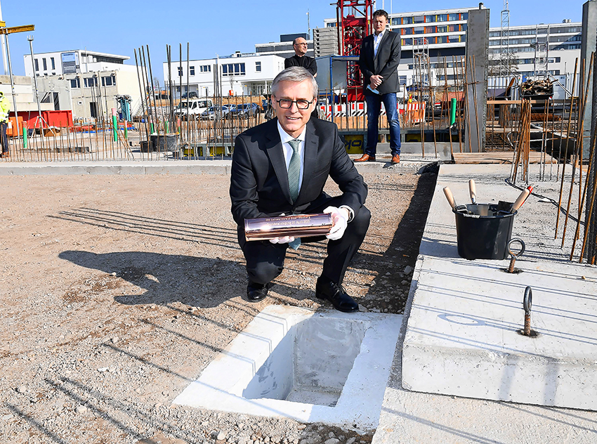 Grundsteinlegung Ihk Neubau Mario Born