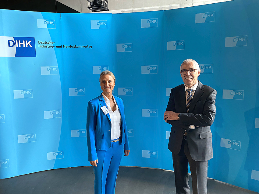 Treffen Praesidentin Peter Adrian Gro