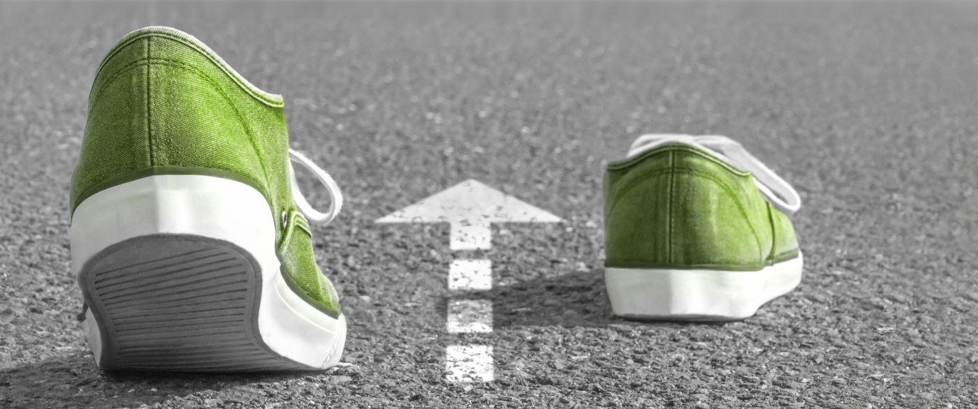 Schuhe Schritte