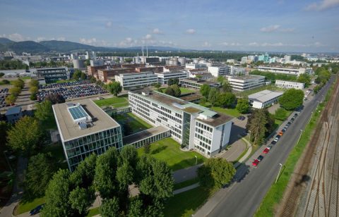 Die Roche Pharma AG in Grenzach-Wyhlen